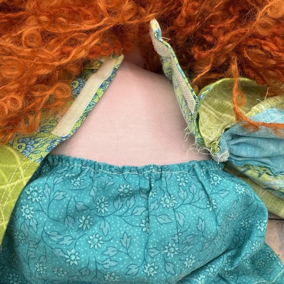 Waldorf Heirloom‎ Doll Forever Little Friend Orange Red Hair Freckles 16\